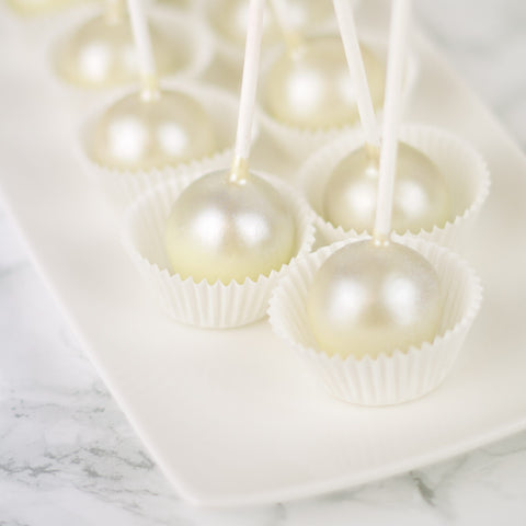 Zilveren Cakepops