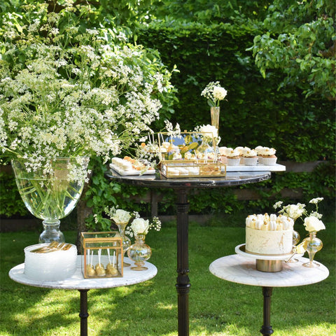 Sweet Table White & Gold